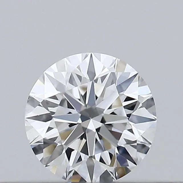 0.15ct Round Natural Diamond (Colour D, Clarity VVS2, Cut EX, GIA Certified)