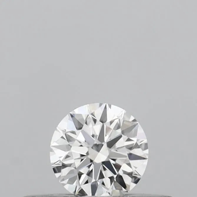 0.17ct Round Natural Diamond (Colour E, Clarity IF, Cut EX, GIA Certified)