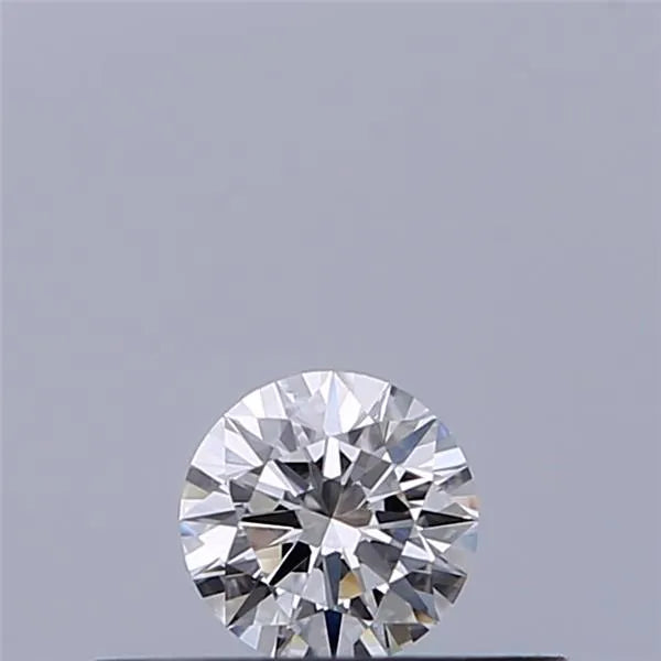 0.18ct Round Natural Diamond (Colour D, Clarity VVS2, Cut EX, IGI Certified)