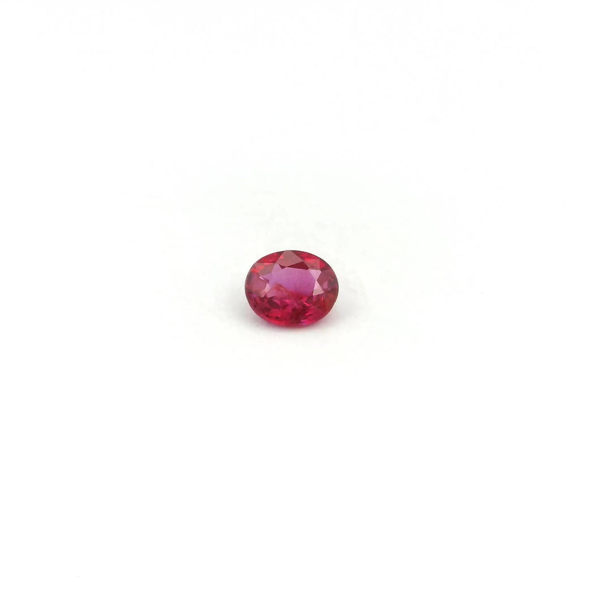0.21ct Oval Natural Ruby (Colour Red, Clarity Slightly Included, Cut Faceted)