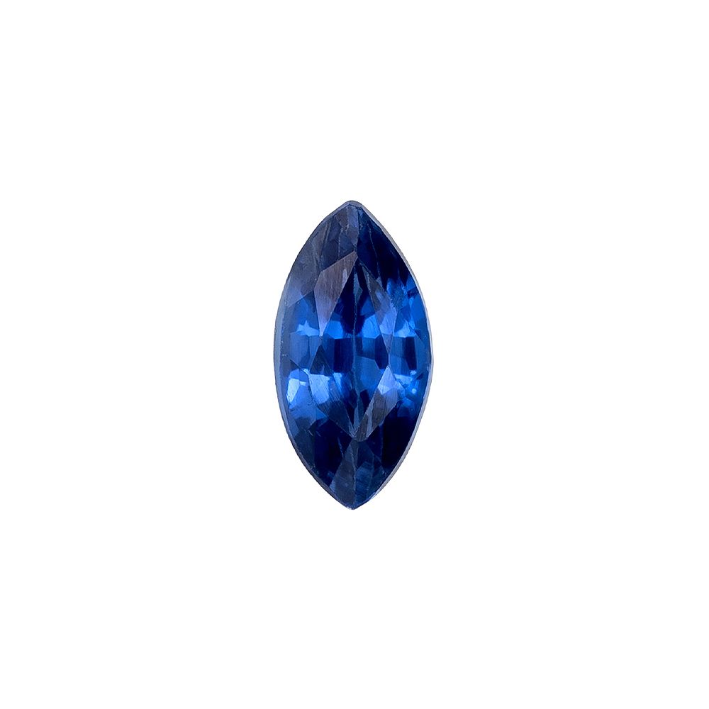 0.26ct Marquise Natural Sapphire (Colour Blue, Clarity Slightly Included, Cut Faceted)