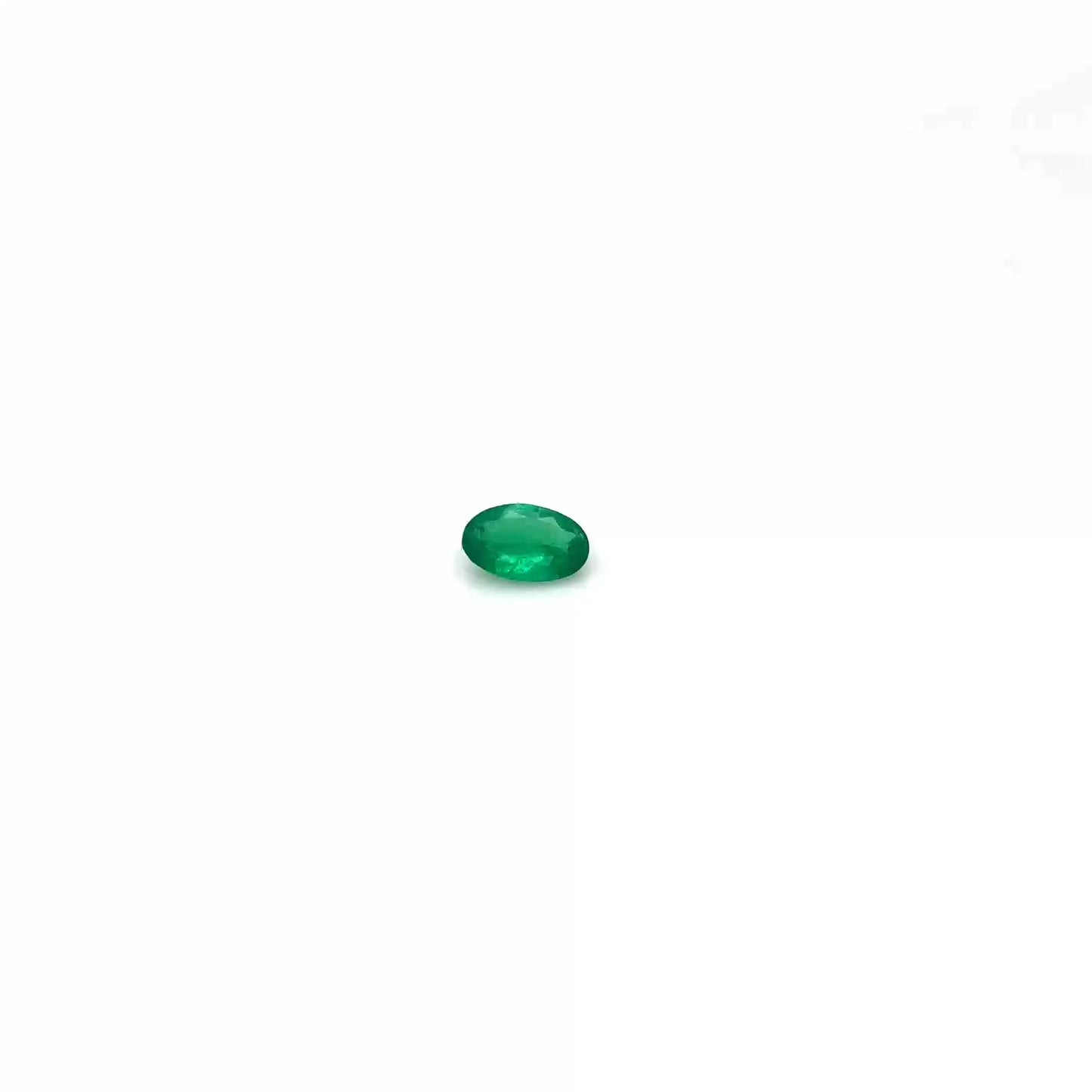 0.32ct Oval Natural Emerald (Colour Green, Clarity Slightly Included, Cut Faceted)