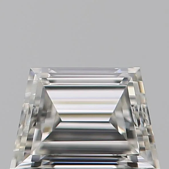 0.38ct Trapezoid Natural Diamond (Colour H, Clarity VVS2, GIA Certified)