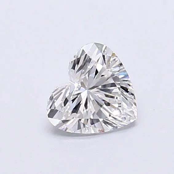 0.42ct Heart Lab Grown Diamond (Colour D, Clarity VVS1, IGI Certified)