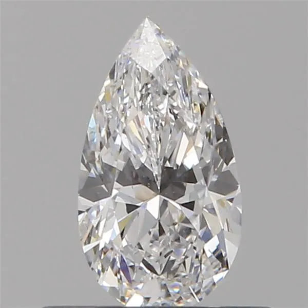 0.42ct Pear Natural Diamond (Colour D, Clarity VS2, GIA Certified)