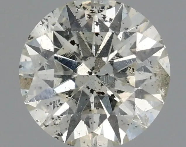 0.50ct Round Natural Diamond (Colour J, Clarity I1, Cut EX, IGI Certified)