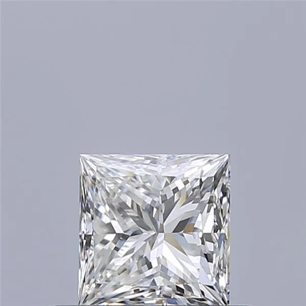 0.55ct Princess Natural Diamond (Colour G, Clarity VS1, GIA Certified)