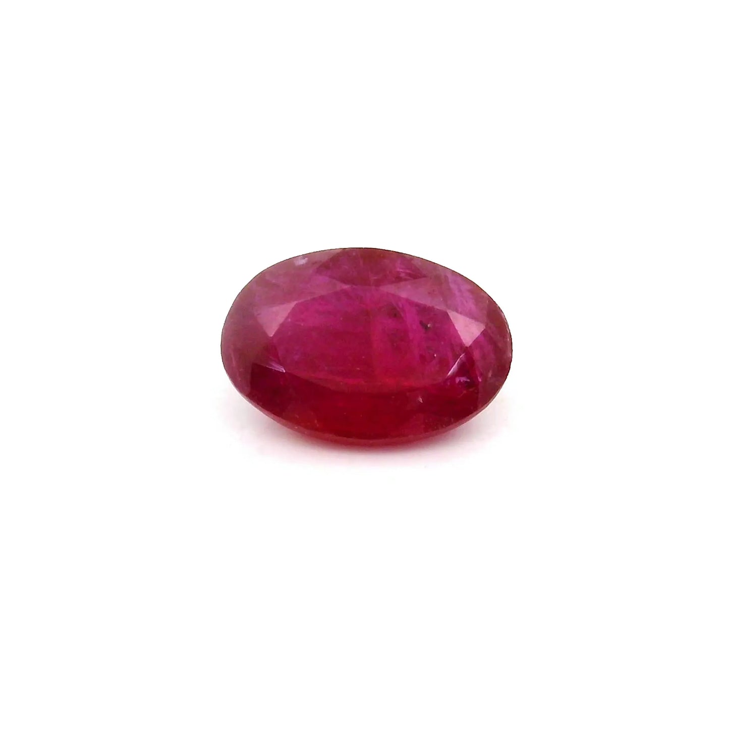 0.76ct Oval Natural Ruby (Colour Red, Clarity Moderately Included, Cut Faceted)