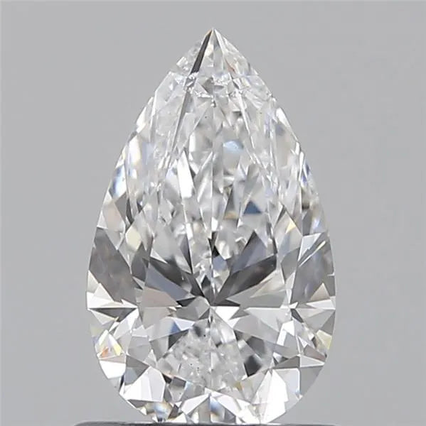 0.80ct Pear Natural Diamond (Colour D, Clarity SI2, Cut EX, GIA Certified)