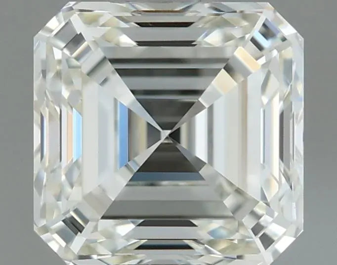 0.82ct Asscher Natural Diamond (Colour K, Clarity VS1, Cut VG, GIA Certified)