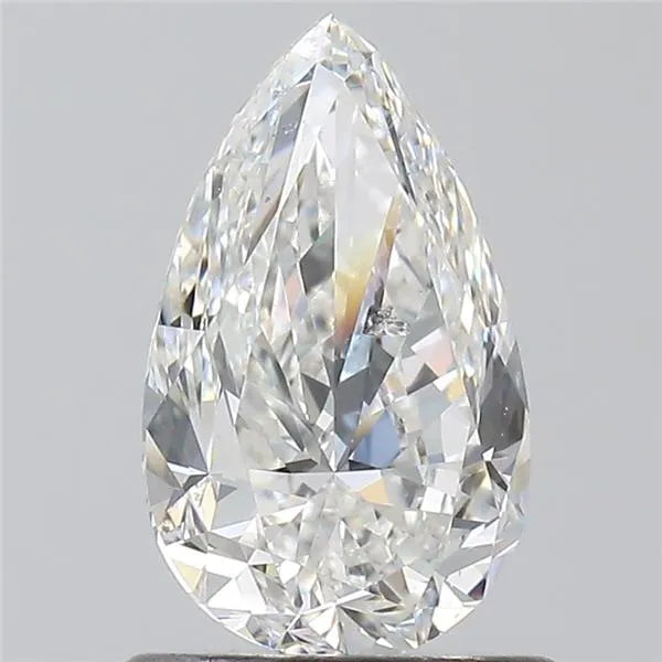 0.91ct Pear Natural Diamond (Colour F, Clarity SI2, GIA Certified)