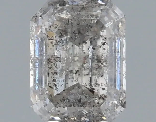 0.98ct Emerald Natural Diamond (Colour I, Clarity I2, Cut VG, IGI Certified)