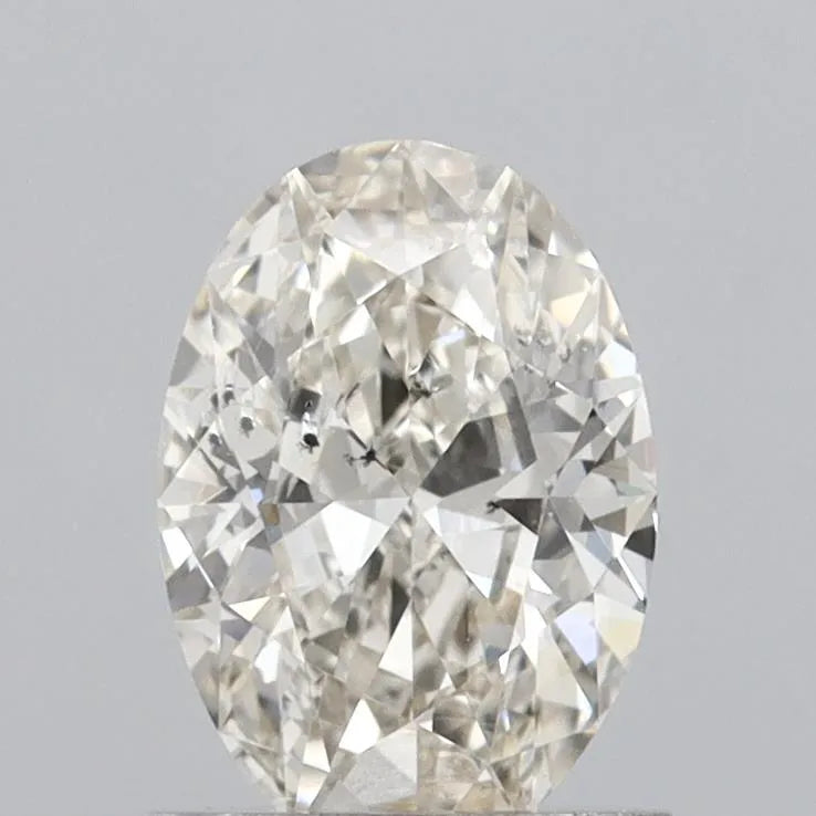 1.00ct Oval Natural Diamond (Colour J, Clarity SI2, Cut VG, IGI Certified)