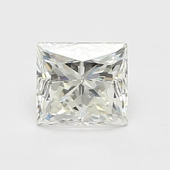 1.01ct Princess Natural Diamond (Colour J, Clarity SI2, Cut EX, GIA Certified)
