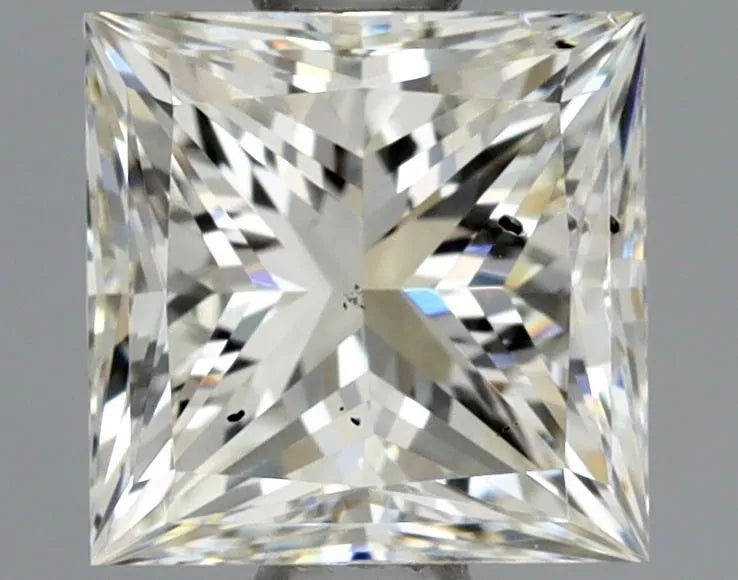 1.01ct Princess Natural Diamond (Colour J, Clarity SI2, GIA Certified)