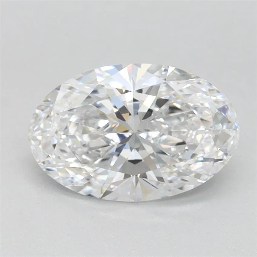 1.02ct Oval Lab Grown Diamond (Colour D, Clarity FL, IGI Certified)