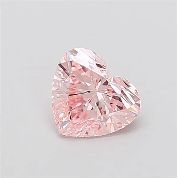 1.03ct Heart Lab Grown Diamond (Colour Fancy Intense Pink, Clarity VVS2, IGI Certified)