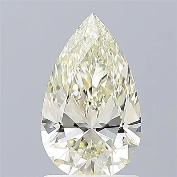 1.10ct Pear Natural Diamond (Colour L, Clarity VVS2, Cut EX, IGI Certified)