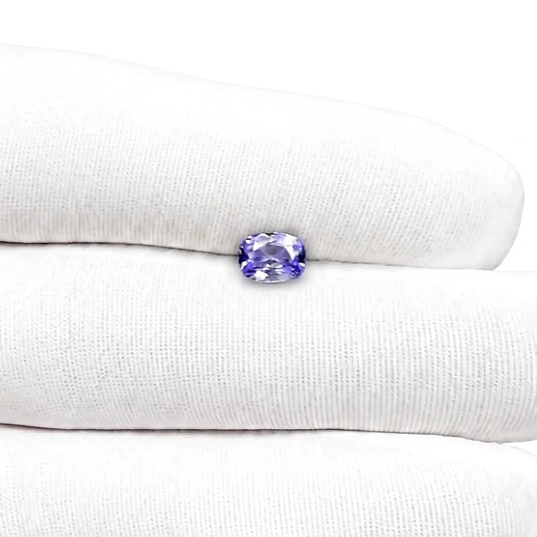 1.13ct Cushion Natural Sapphire (Colour Blue, Clarity Slightly Included, Cut Faceted)