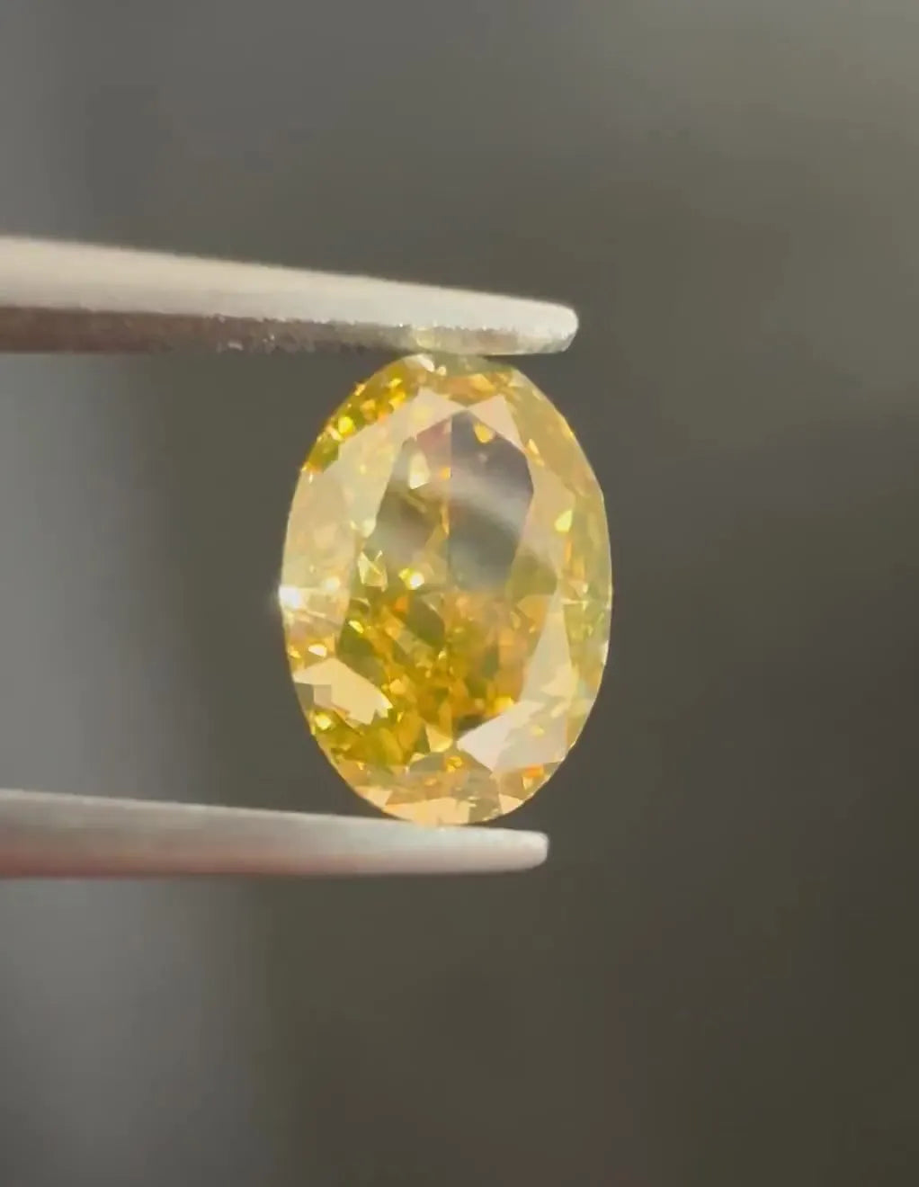 1.25ct Oval Natural Diamond (Colour Fancy Deep, Clarity VS1, GIA Certified)