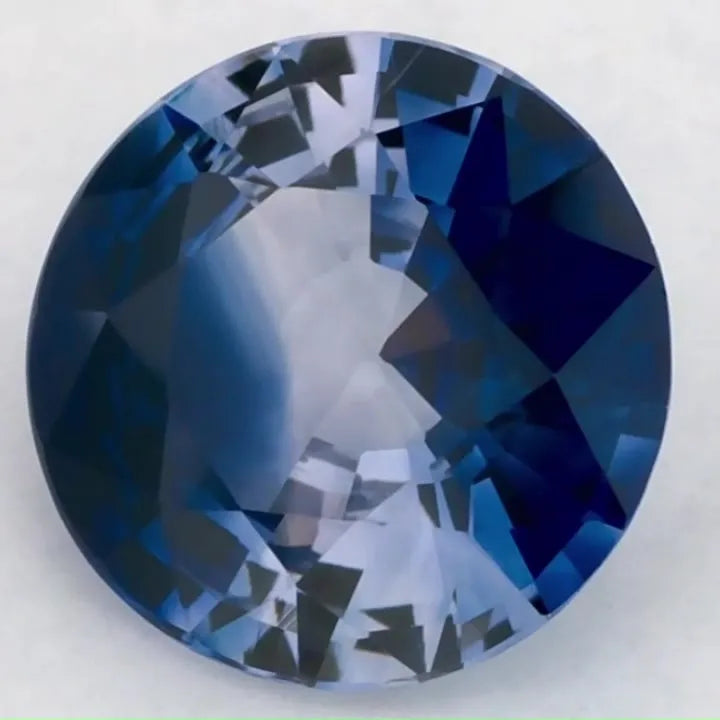 1.30ct Round Natural Sapphire (Colour Blue, Clarity Eye Clean, Cut Faceted)