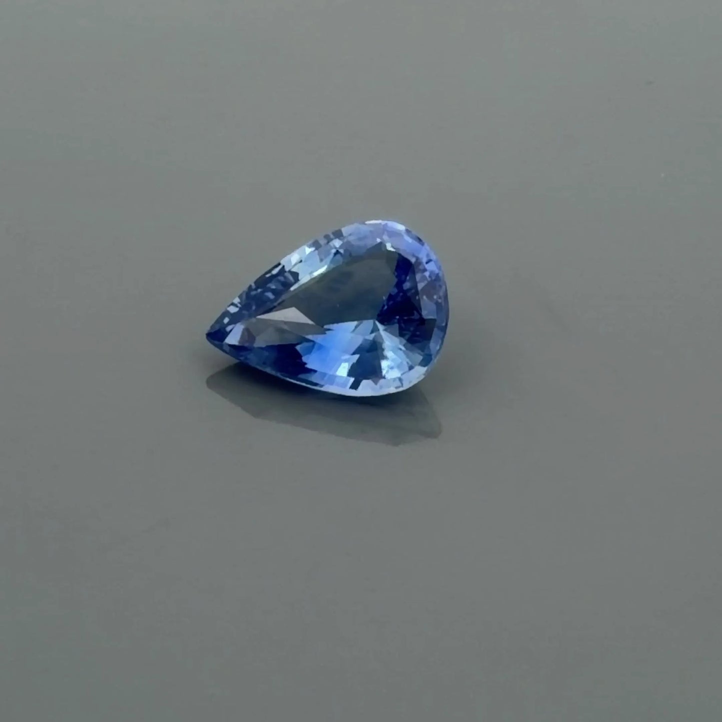 1.35ct Pear Natural Sapphire (Colour Blue, Clarity Eye Clean, Cut Faceted)