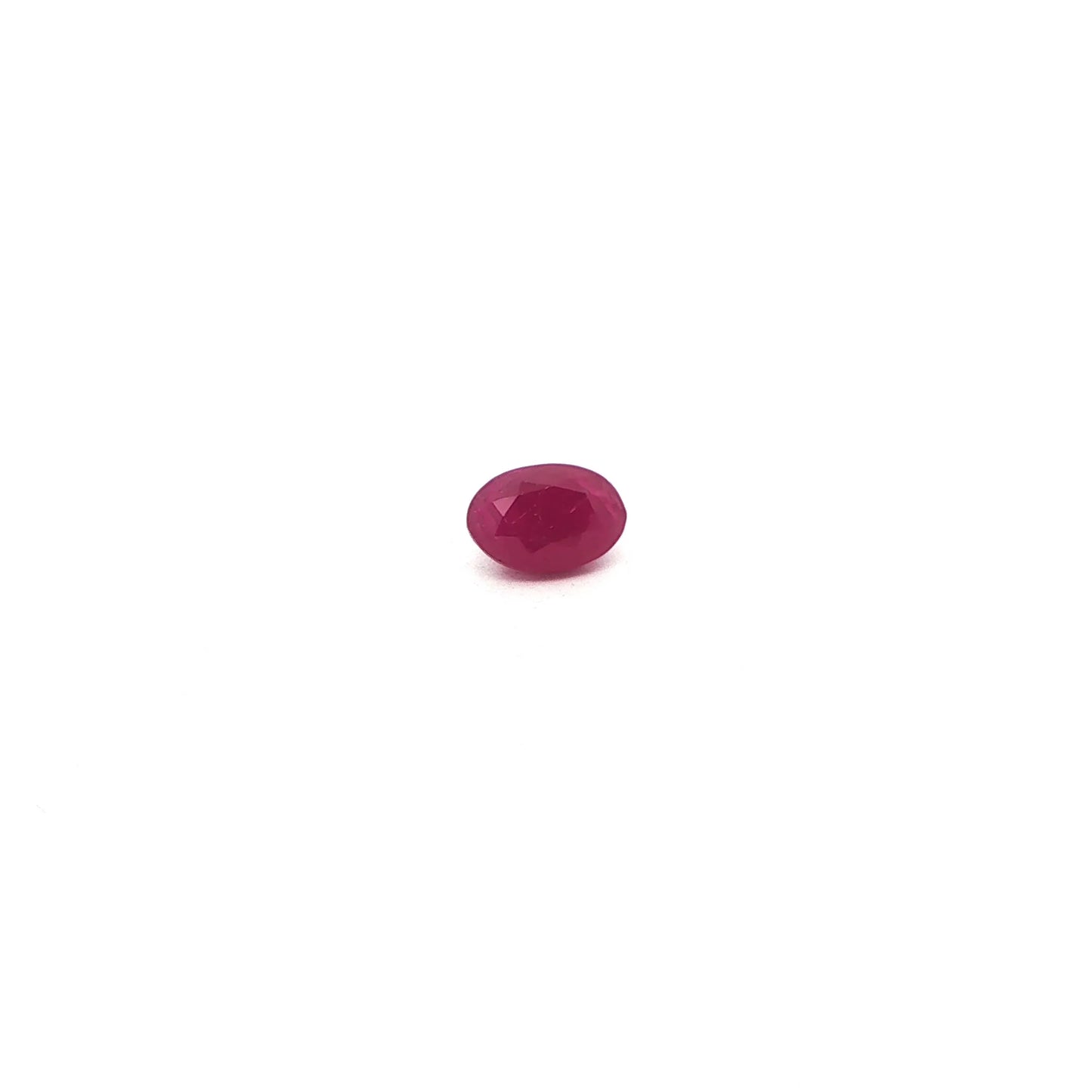 1.50ct Oval Natural Ruby (Colour Red, Clarity Moderately Included, Cut Faceted)