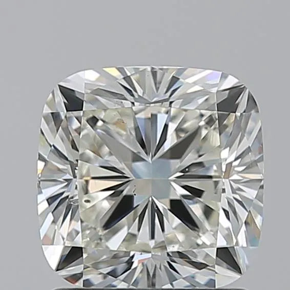 1.51ct Cushion brilliant Natural Diamond (Colour J, Clarity SI1, GIA Certified)