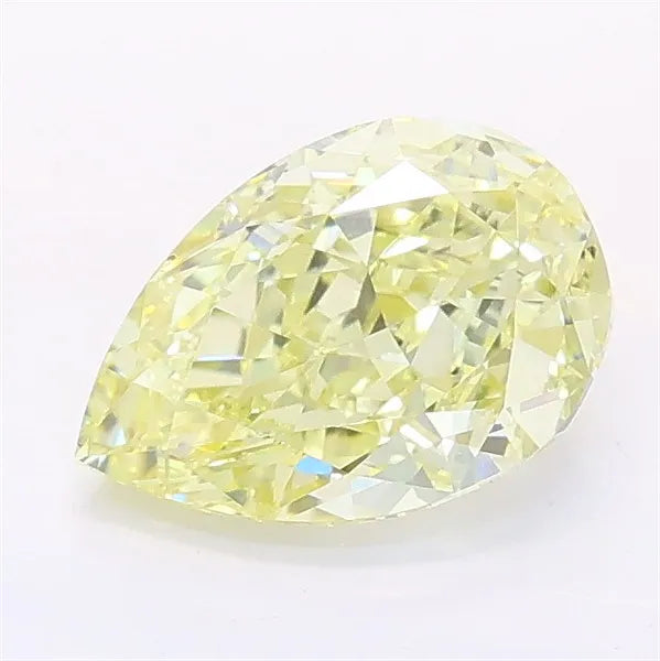 1.51ct Pear Lab Grown Diamond (Colour Fancy Light Yellow, Clarity VS1, IGI Certified)