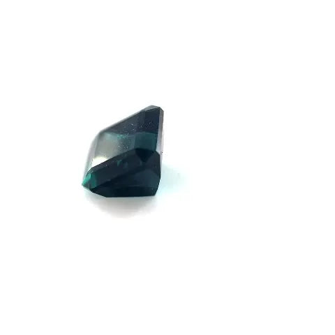 1.54ct Emerald Natural Tourmaline (Colour Blue, Clarity Slightly Included, Cut Faceted)