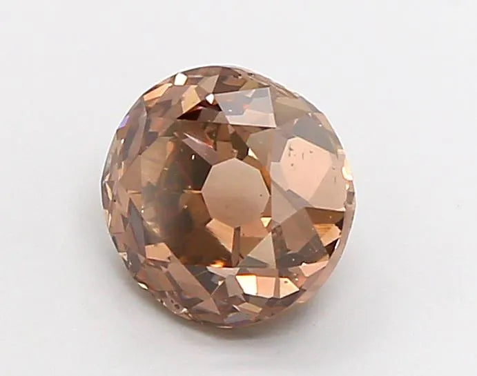 1.67ct European cut Natural Diamond (Colour Brown, Clarity SI1, Cut GD, IGI Certified)