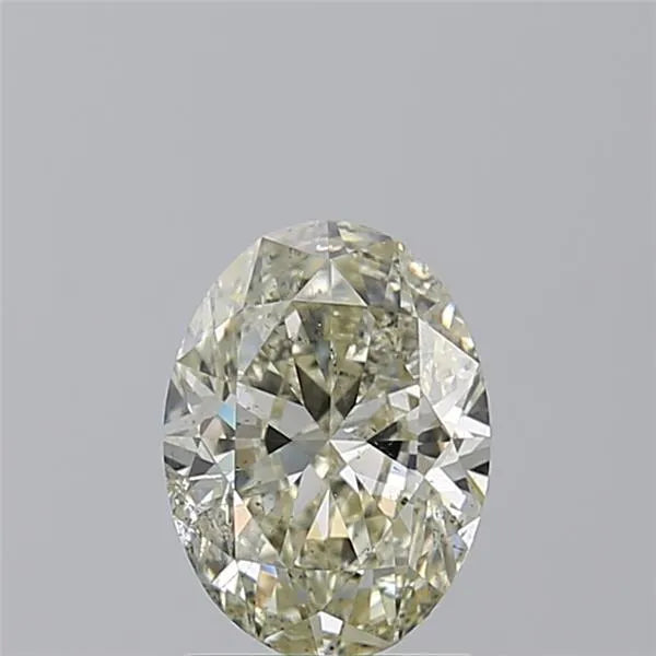 1.70ct Oval Natural Diamond (Colour K, Clarity SI2, Cut VG, IGI Certified)