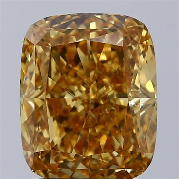 1.82ct Cushion modified Lab Grown Diamond (Colour Fancy Vivid Yellow, Clarity VS1, IGI Certified)