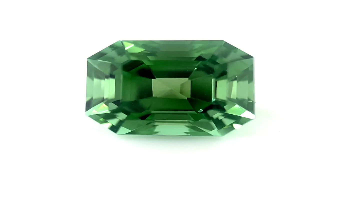 1.96ct Emerald Natural Tourmaline (Colour Green, Clarity Eye Clean, Cut Faceted)