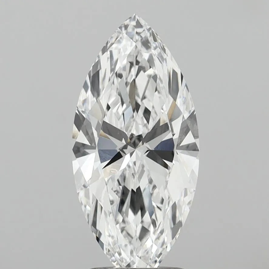 2.00ct Marquise Lab Grown Diamond (Colour D, Clarity FL, IGI Certified)