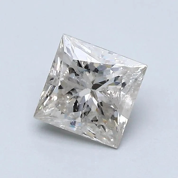 1.11ct Princess Natural Diamond (Colour M, Clarity I3, GIA Certified)