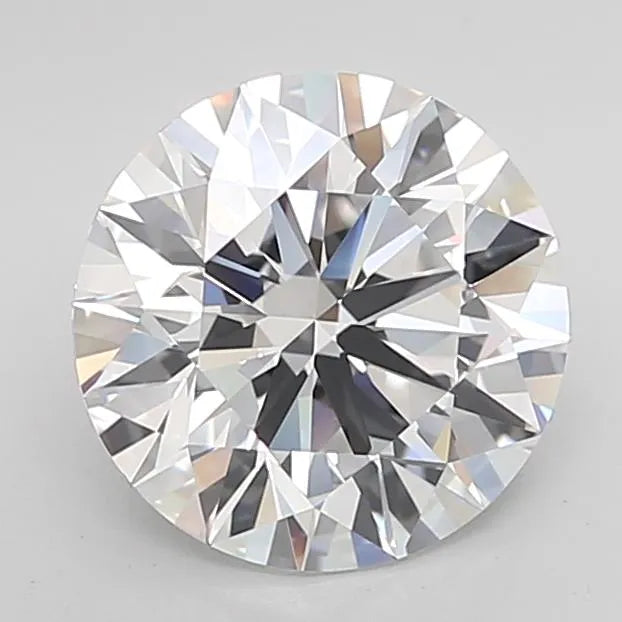 3.34ct Round Lab Grown Diamond (Colour D, Clarity IF, Cut ID, IGI Certified)