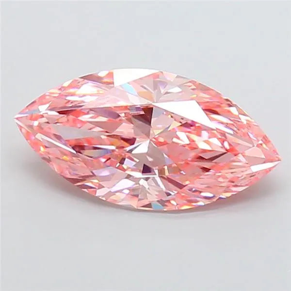 4.00ct Marquise Lab Grown Diamond (Colour Fancy Vivid Pink, Clarity VS1, IGI Certified)