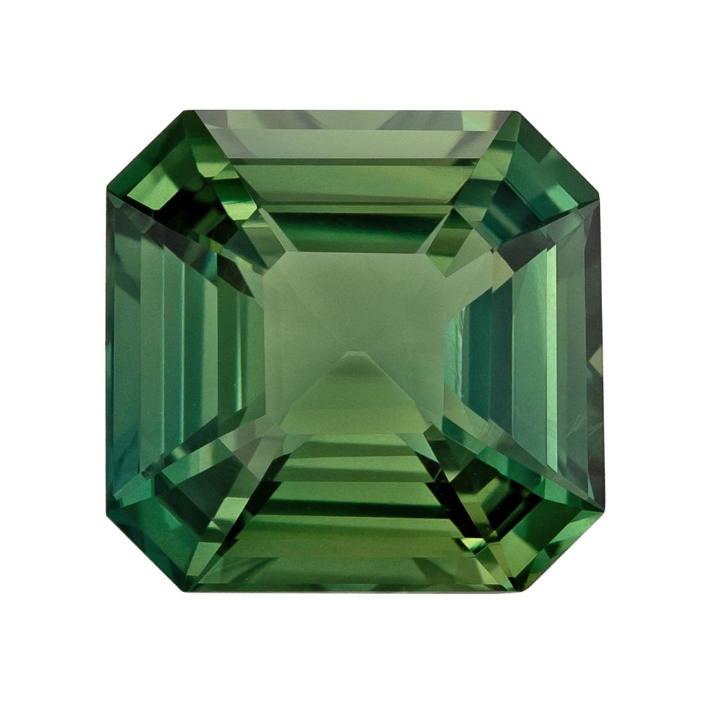 4.02ct Emerald Natural Sapphire (Colour Green, Clarity Slightly Included, Cut Faceted)