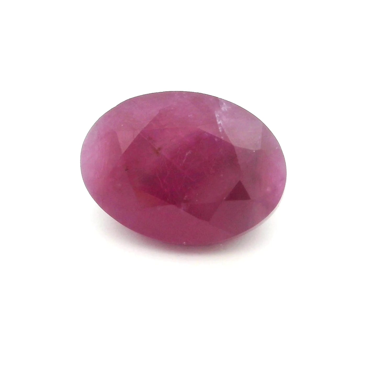 4.13ct Oval Natural Ruby (Colour Red, Clarity Moderately Included, Cut Faceted)