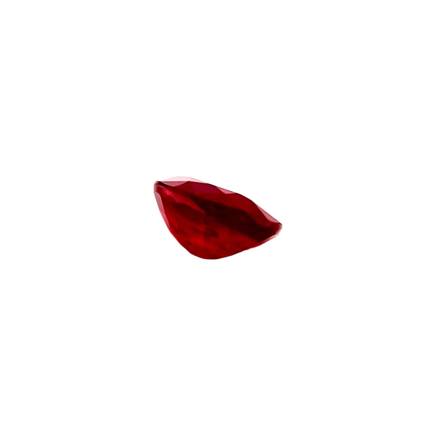 NATURAL 0.49ct Ruby DEEP Red RARE Oval Cut 5x4mm Loose Gemstone ONLY Heated