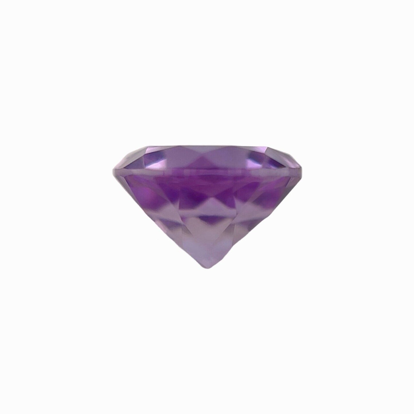 NATURAL 1.60ct Purple Amethyst 8mm Round Cut Loose Calibrated Gemstone