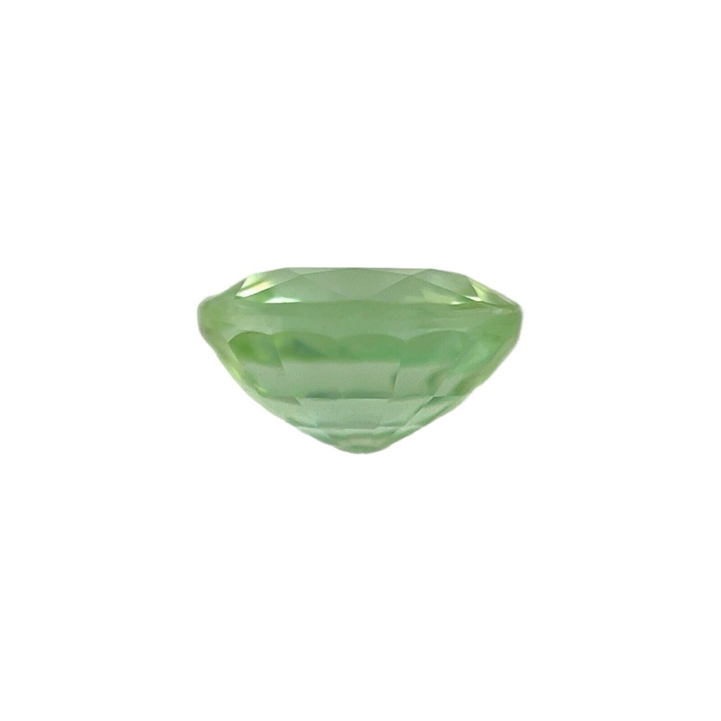1.61ct NATURAL Light MINT Green Tourmaline Fancy Oval Cut 7.5x7mm Gem VS