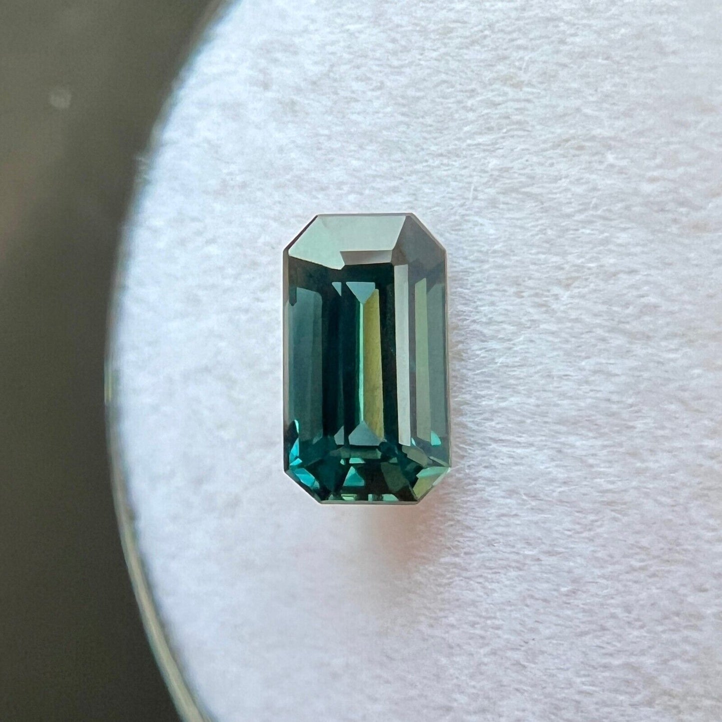 UNTREATED 1.01ct GIA CERTIFIED Blue Sapphire No Heat Emerald Cut Gem 7.1x4mm