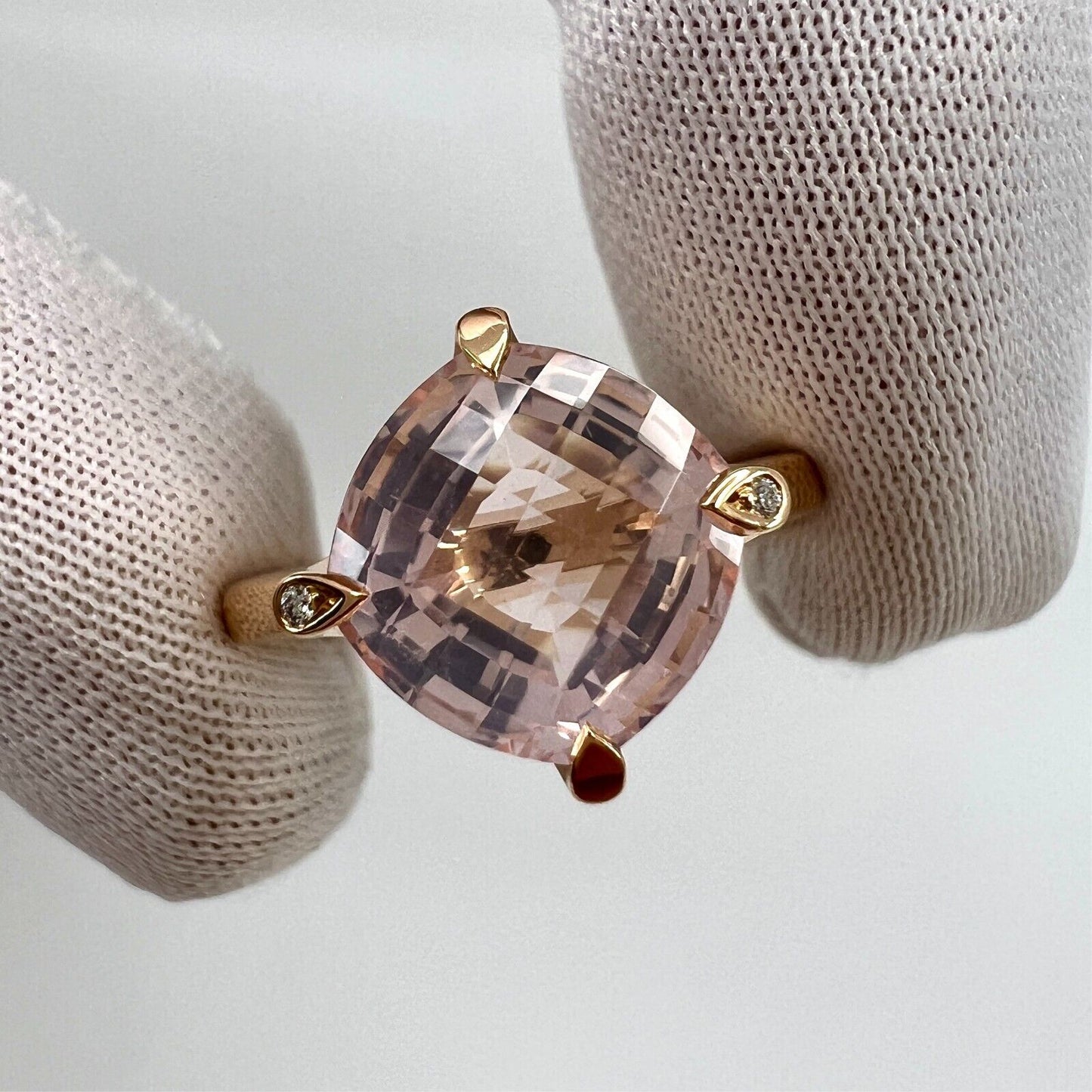 Cartier Inde Mysterieuse Fancy Rose De France Amethyst Diamond Rose Gold Ring