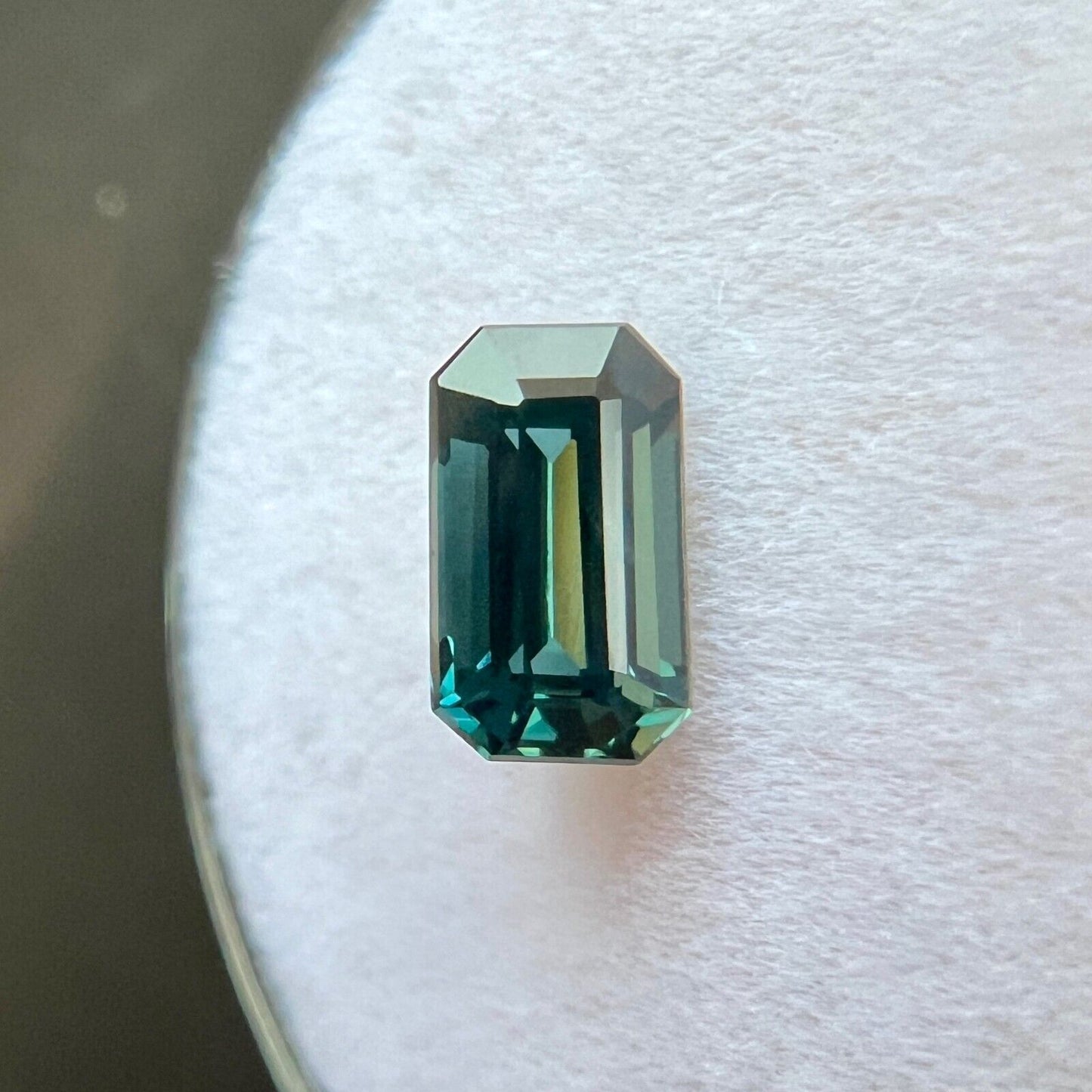 UNTREATED 1.01ct GIA CERTIFIED Blue Sapphire No Heat Emerald Cut Gem 7.1x4mm