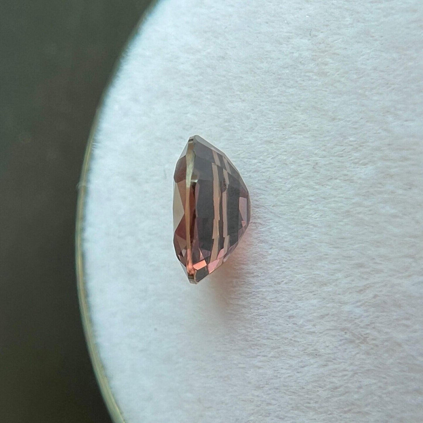 GIA CERTIFIED Pink Purple Sapphire UNTREATED 0.93ct Oval Cut Loose Gem 6.6x4.7mm