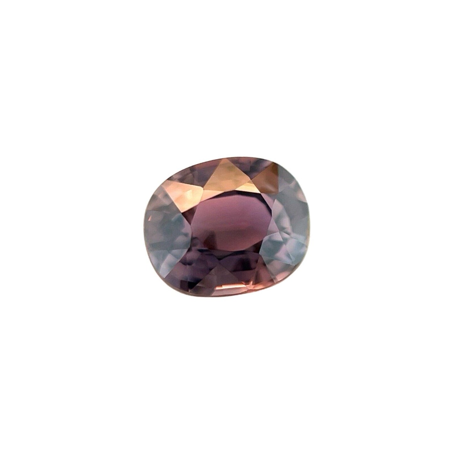1.85ct Colour Change Sapphire Pink Purple UNTREATED Rare Oval Gem 7.5x6mm VVS