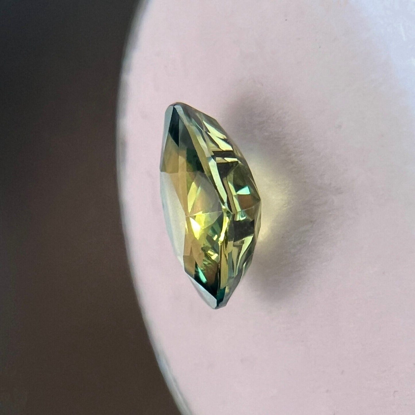 GIA CERTIFIED 2.29ct Sapphire Natural Australian Bi Colour UNTREATED Heart Cut