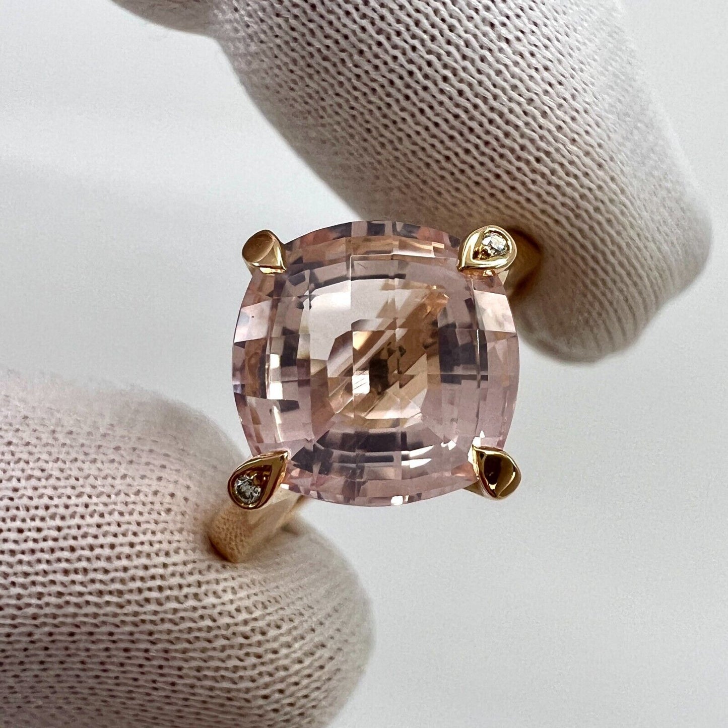 Cartier Inde Mysterieuse Fancy Rose De France Amethyst Diamond Rose Gold Ring